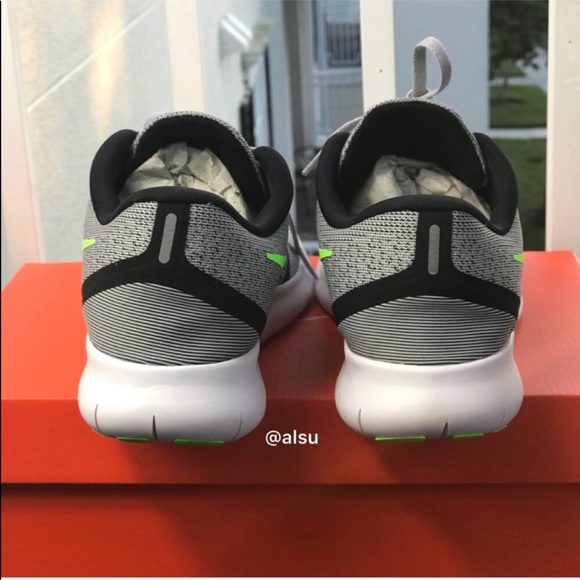 Nike Men's Free Rn Pure Platinum AUTHENTIC - Picture 6 of 7